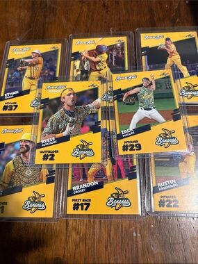 Bananas Baseball Card Lot